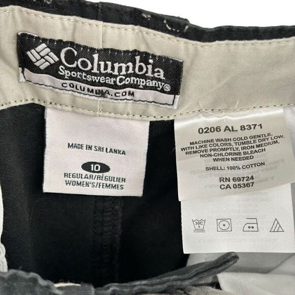 Columbia Sportswear Authentic Fit Women's Pants Black Size 10 NWT - Picture 2 of 8